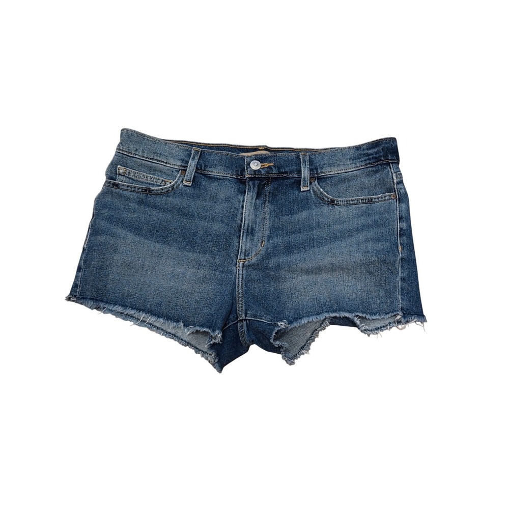 Joes Jeans Womens Denim Cutoff Shorts Blue Frayed Hem Size 30